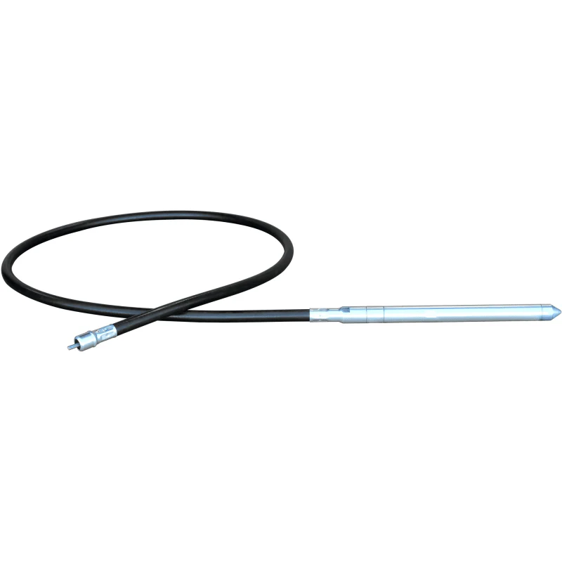 10 ft Concrete Vibrator Flexible Shaft Hose and Head - Image 2