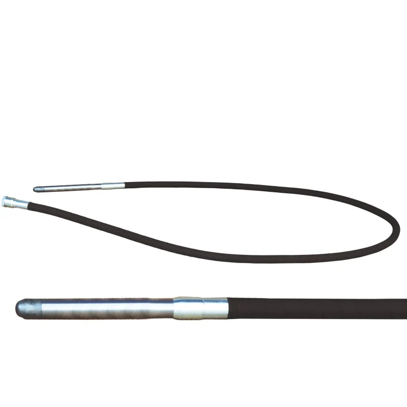 16 ft Concrete Vibrator Flexible Shaft Hose and Head - Image 2