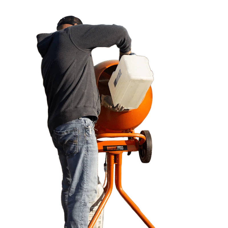 5 Cu Ft Cement Mixer | Brave MIXZR Direct Drive - Image 6