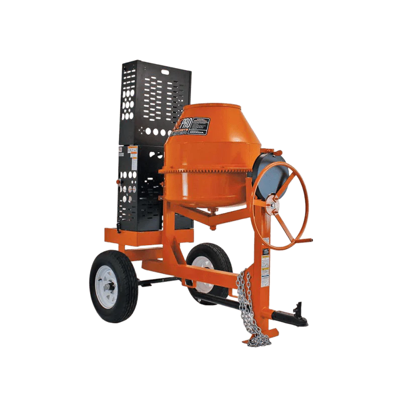 9 Cu Ft Cement Mixer | Brave | Steel Drum | Honda Gas | Towable - Image 12