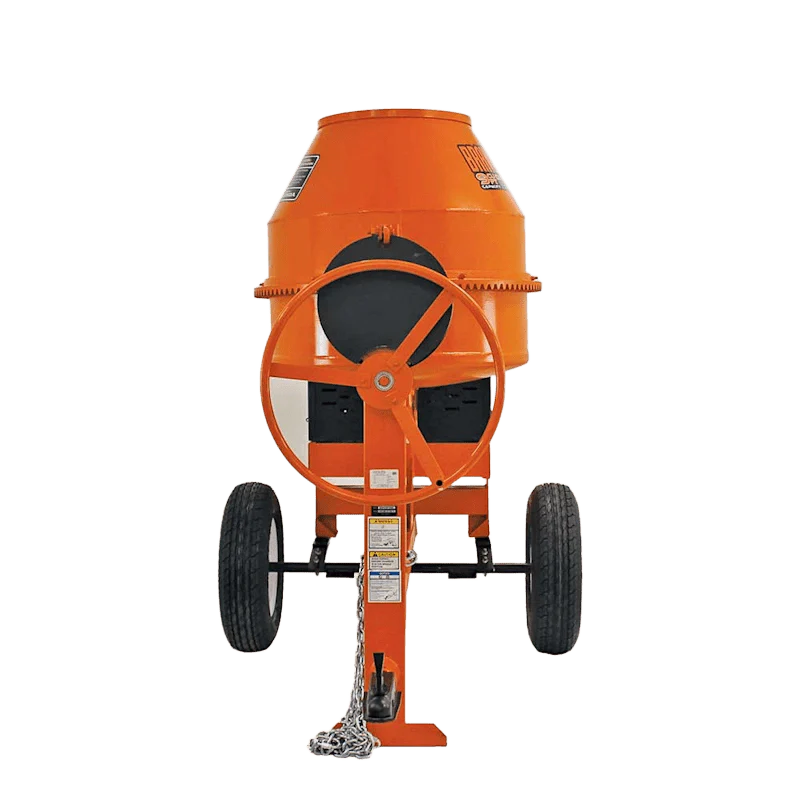 9 Cu Ft Cement Mixer | Brave | Steel Drum | Honda Gas | Towable - Image 3