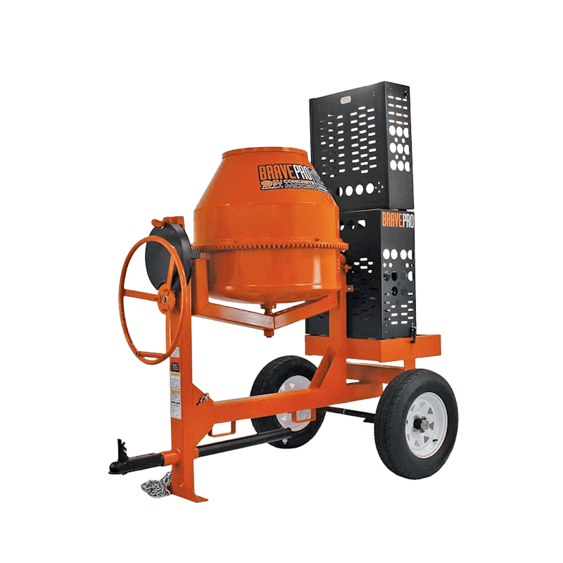 9 Cu Ft Cement Mixer | Brave | Steel Drum | Honda Gas | Towable - Image 8