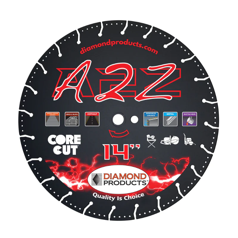 A2Z Vacuum Bonded High Speed Specialty Blades