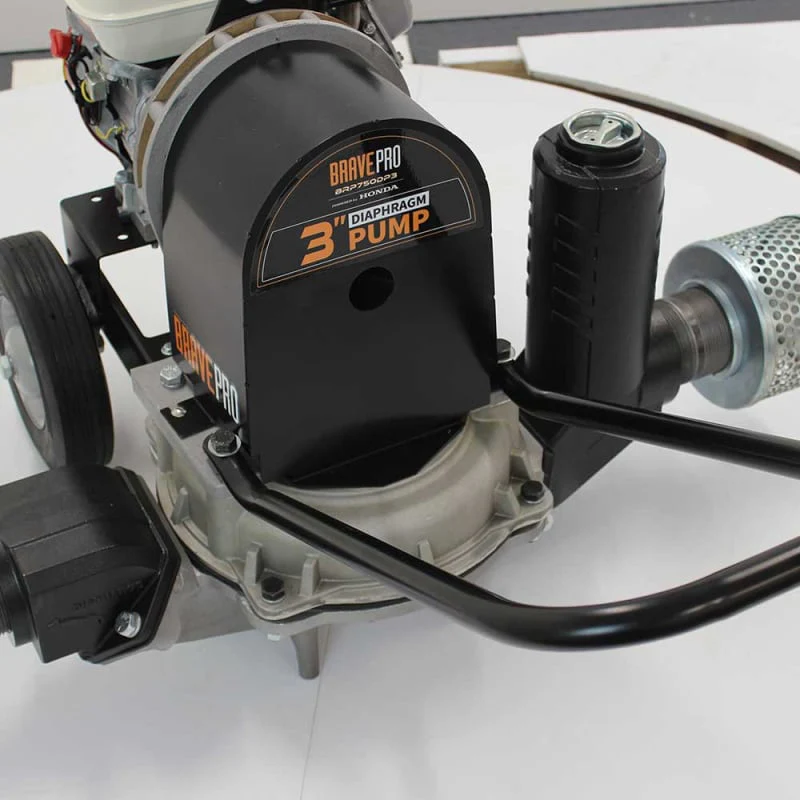 BravePro Diaphragm Pump | 3 In. | Honda GX120 - Image 6