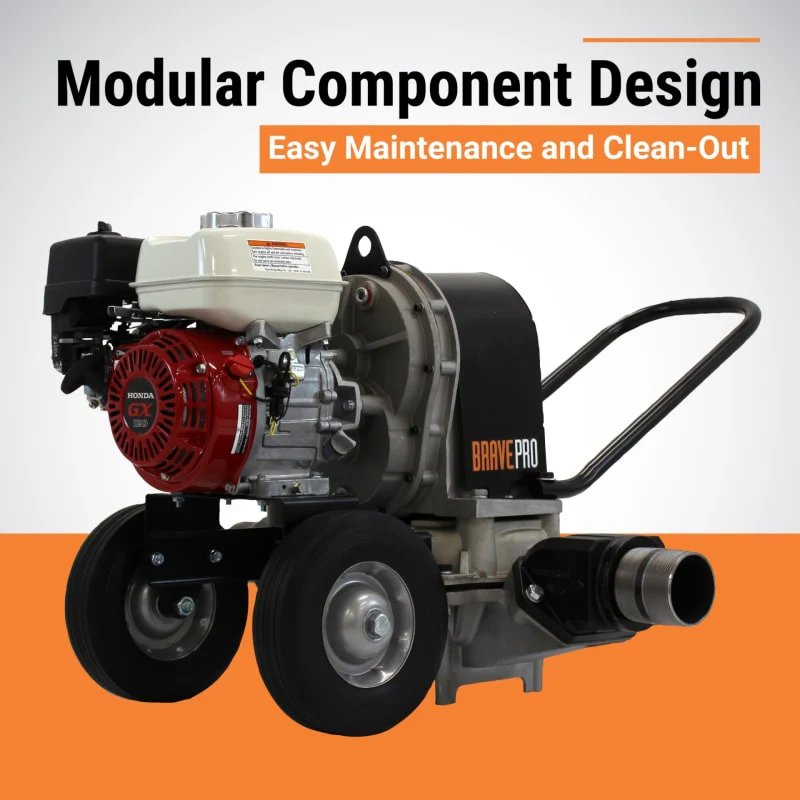 BravePro Diaphragm Pump | 3 In. | Honda GX120 - Image 9