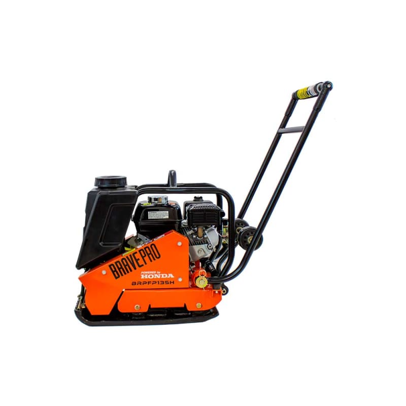 BravePro Forward Plate Compactor | 16 In. | Rubber Mat, Tank, and Wheel Kit | Honda GX160 - Image 12