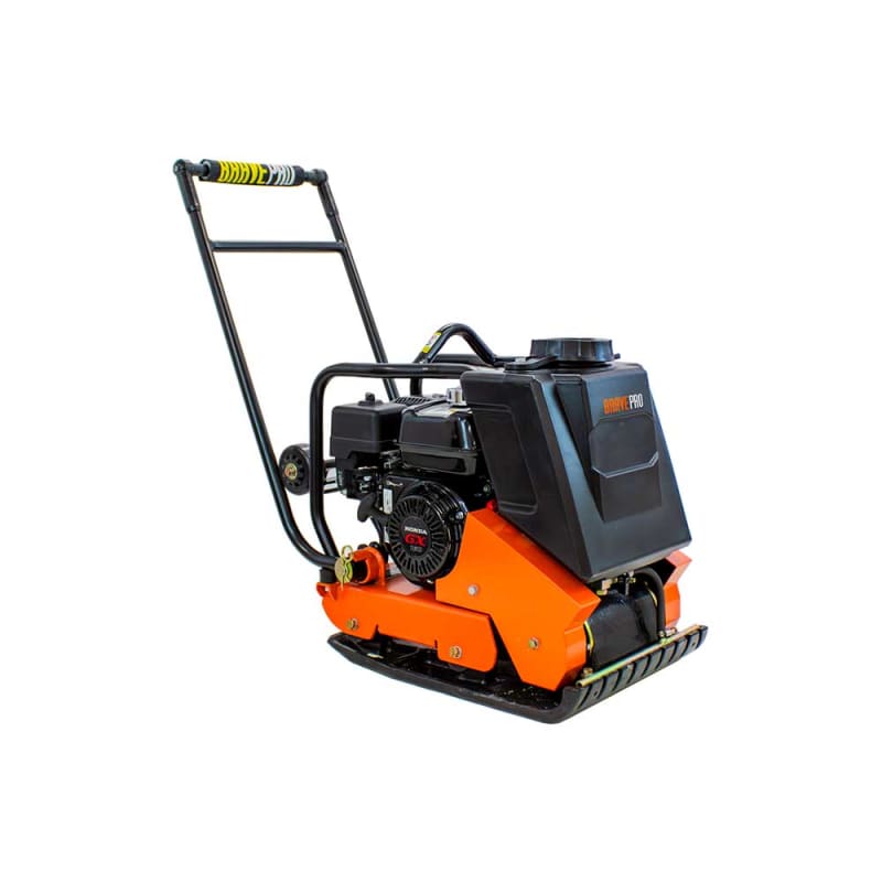 BravePro Forward Plate Compactor | 16 In. | Rubber Mat, Tank, and Wheel Kit | Honda GX160 - Image 7