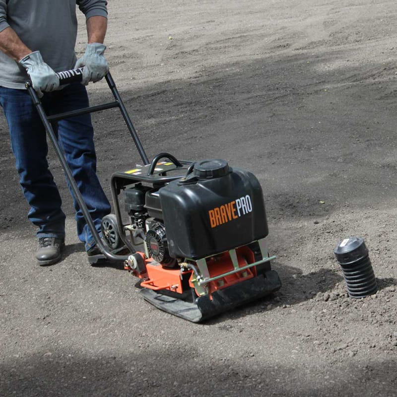 BravePro Forward Plate Compactor | 16 In. | Tank and Wheel Kit | Honda GX160 - Image 15