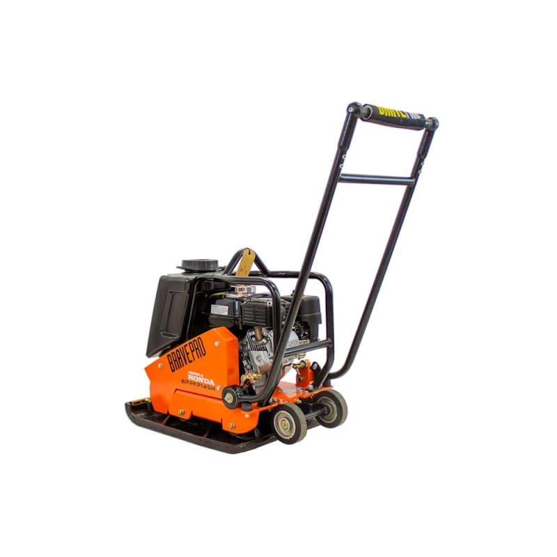 BravePro Forward Plate Compactor | 20 In. | Rubber Mat, Tank, and Wheel Kit | Honda GX160 - Image 7