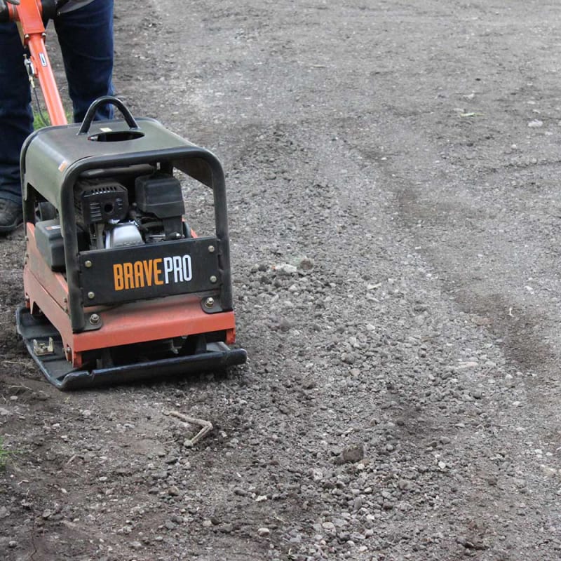 BravePro Reversible Plate Compactor | 20 In. | Wheel Kit | Honda GX200 - Image 19