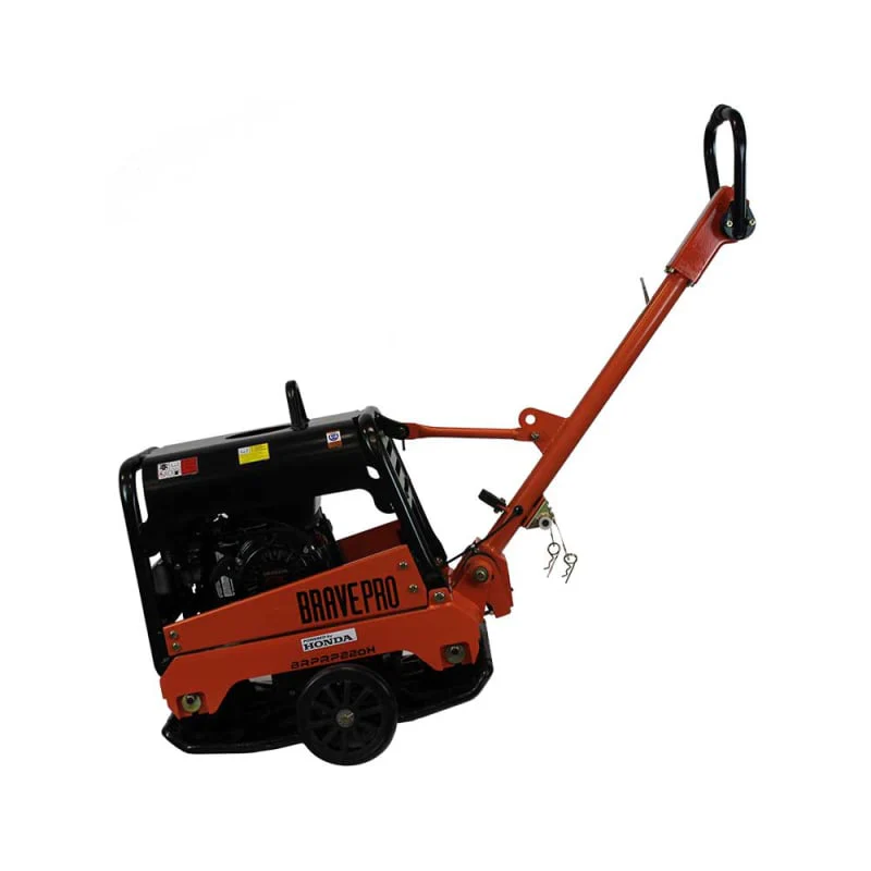 BravePro Reversible Plate Compactor | 20 In. | Wheel Kit | Honda GX200 - Image 6