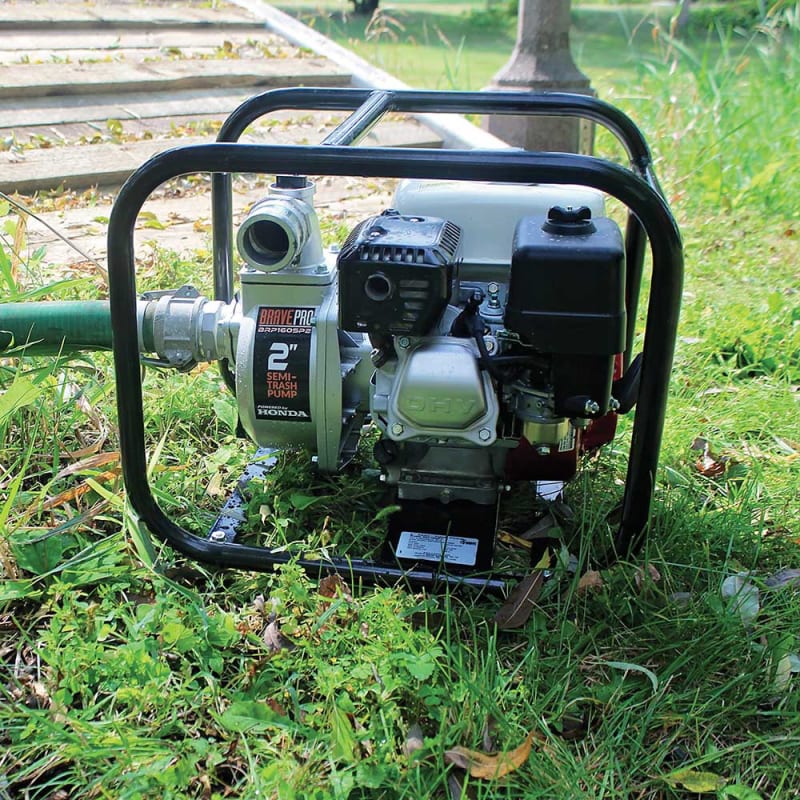 BravePro Semi-Trash Pump | 2 In. | Honda GX160 - Image 4