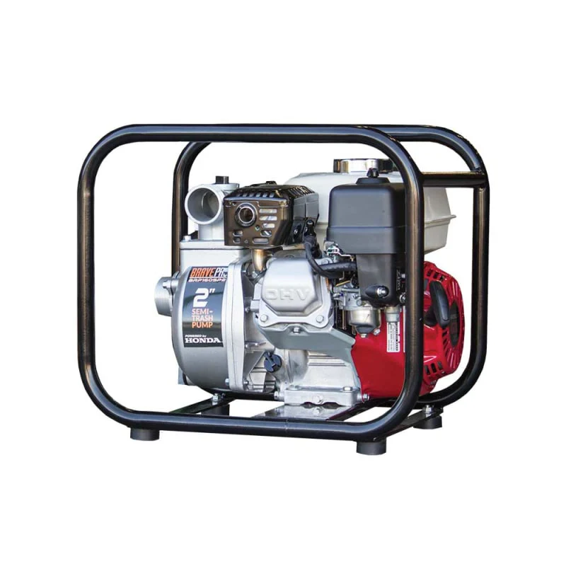 BravePro Semi-Trash Pump | 2 In. | Honda GX160 - Image 8