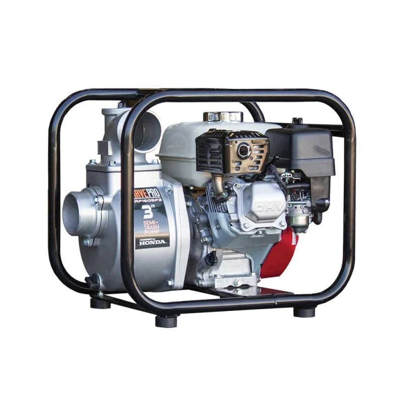 BravePro Semi-Trash Pump | 3 In. | Honda GX160 - Image 4