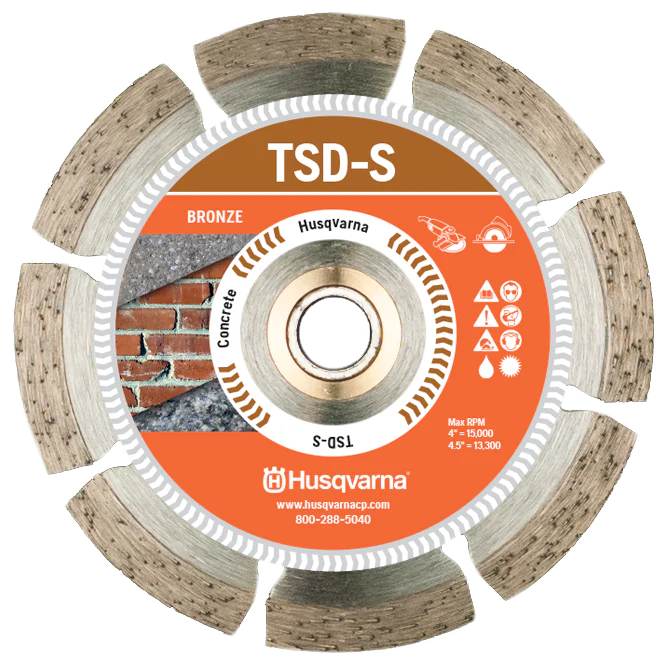 Cement Cutting Blade - Husqvarna Tsd-S Dri Disc