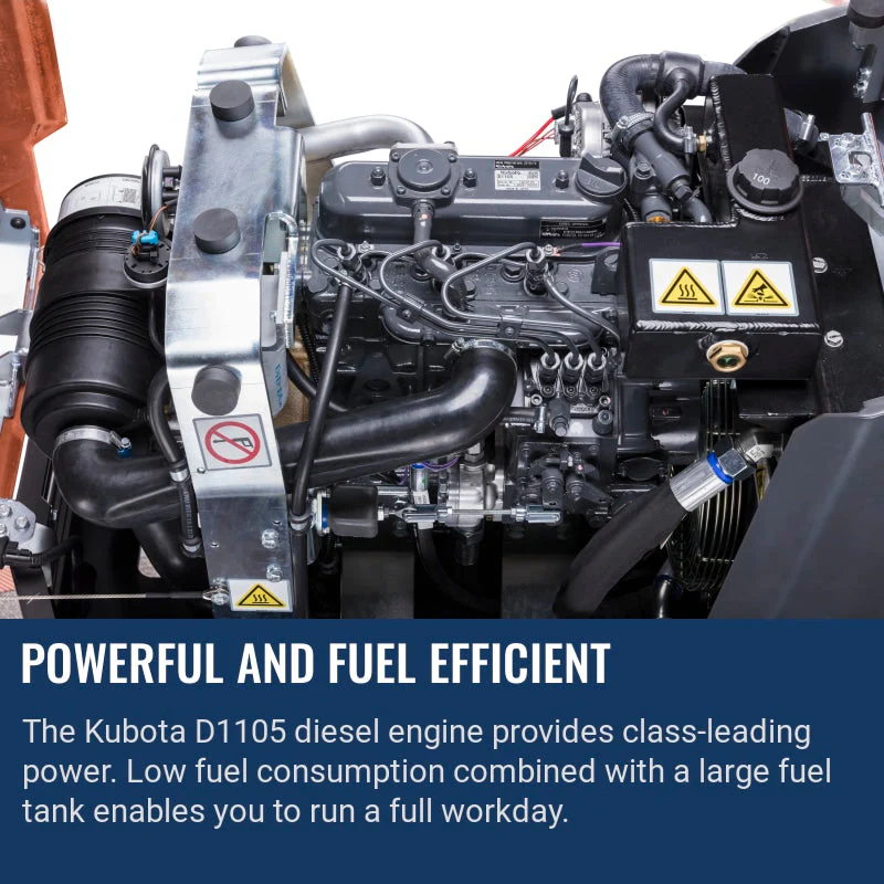 Husqvarna LP 9505 W/ Free Vibration Impact Ironclad Gloves - Image 6