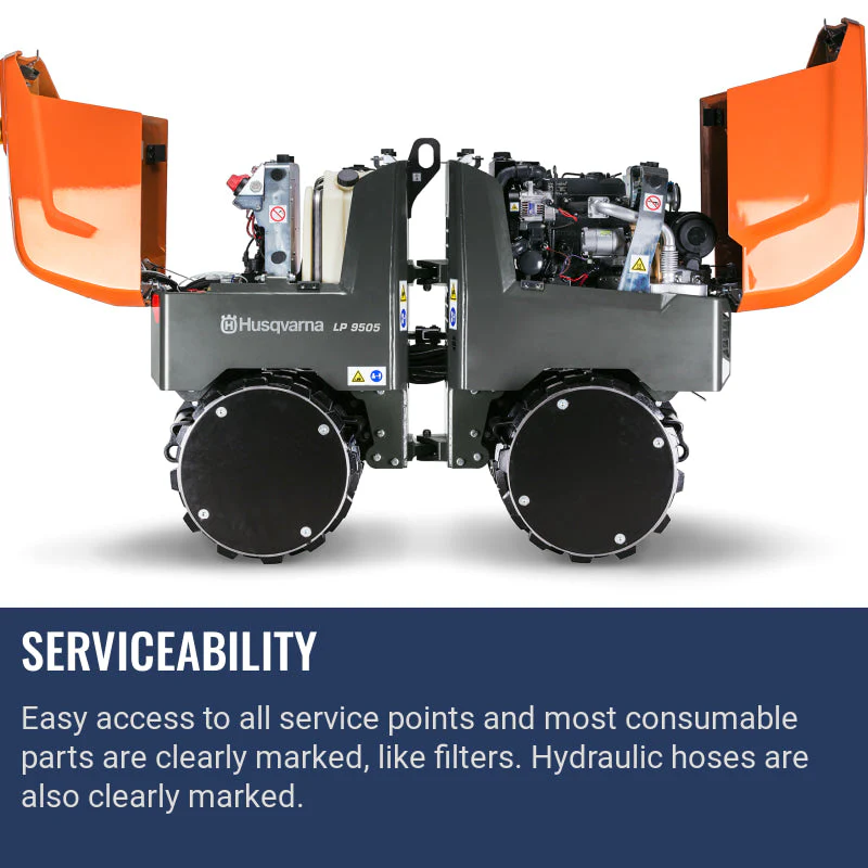 Husqvarna LP 9505 W/ Free Vibration Impact Ironclad Gloves - Image 7