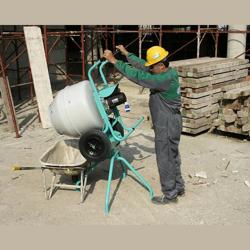Imer Cement Mixer - Wheelman II - Steel Drum - Electric - Image 3