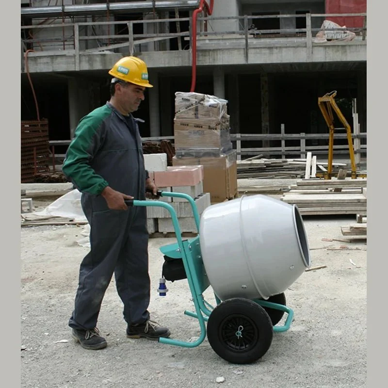 Imer Cement Mixer - Wheelman II - Steel Drum - Electric - Image 4