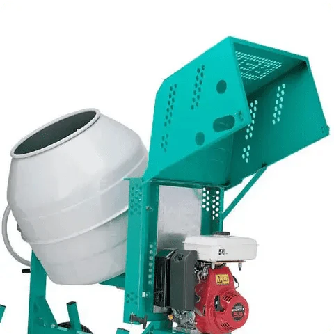 Imer Concrete Mixer - Workman II 250 - 9 Cu Ft Steel Drum - Honda Gas - 5.5 HP - Image 4