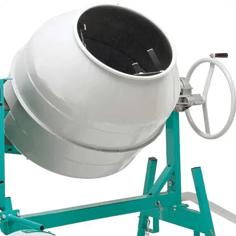 Imer Concrete Mixer - Workman II 250 - 9 Cu Ft Steel Drum - Honda Gas - 5.5 HP - Image 6