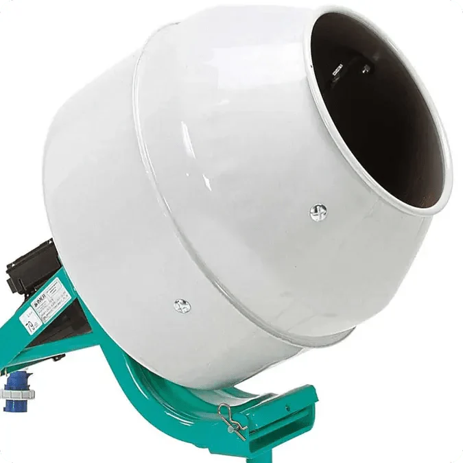 Imer Cement Mixer - Minuteman II - Steel Drum - Electric 1/2 HP - Image 3