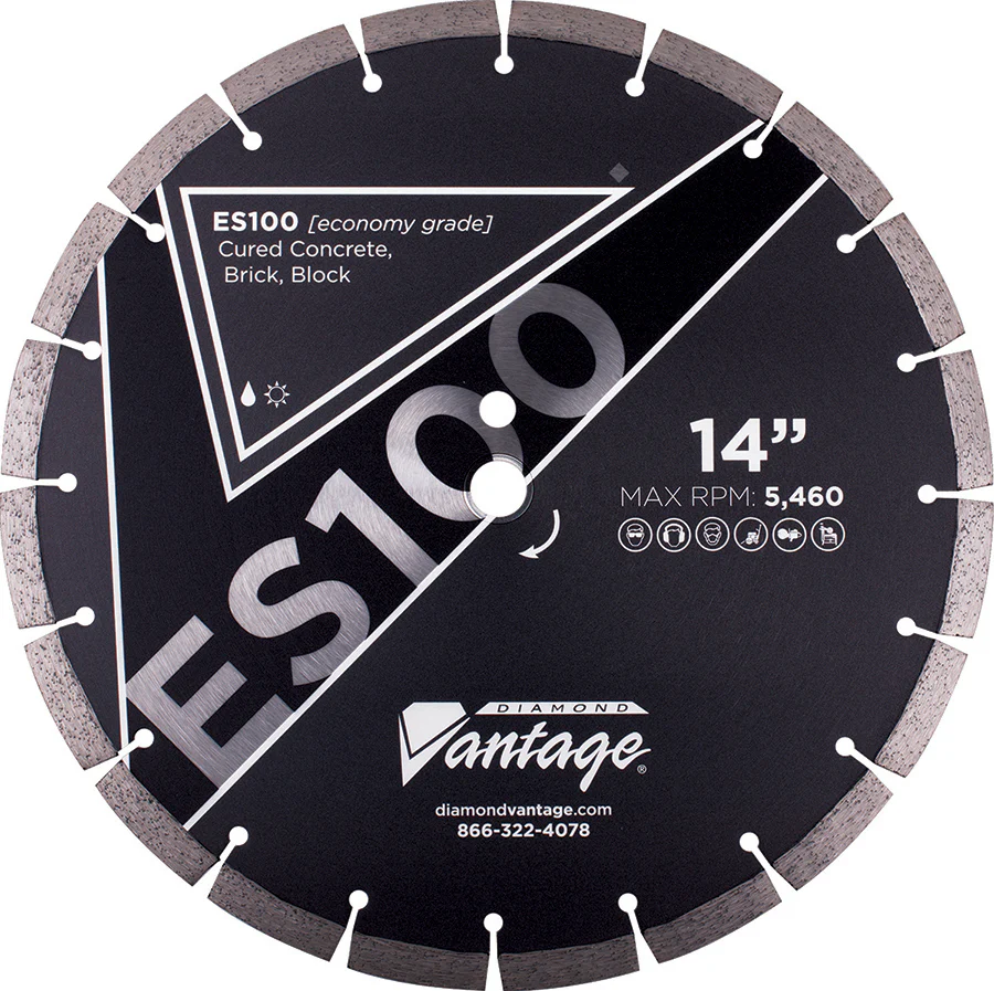Concrete Saw Blades - ES100 - General Purpose