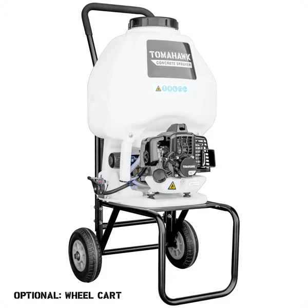 6.5 Gallon Backpack Concrete Sprayer .5 GPM Gas Finishing Tool for Cement Sealant Curing Stain - Image 8