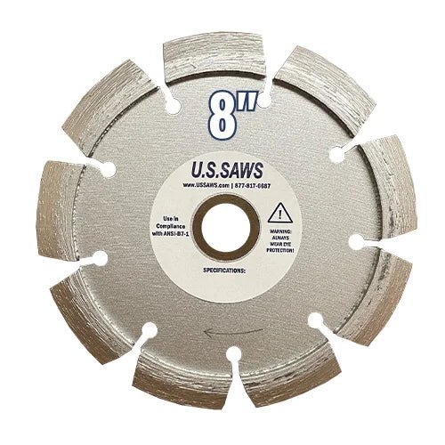 Crack Chaser Blade - General Clean-Out, Crack Chasing, "V" Blade - Image 5