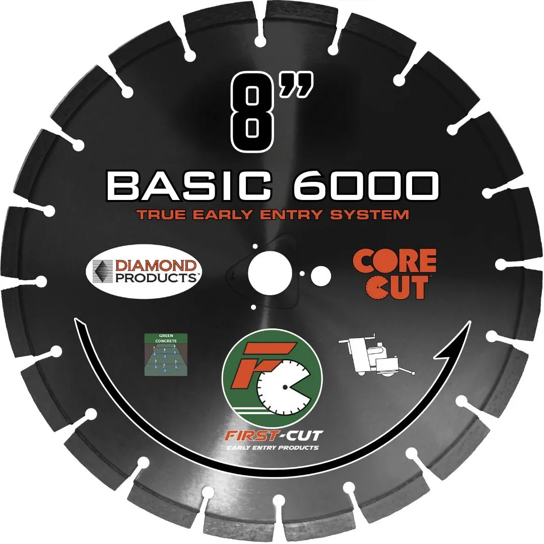 First-Cut, Early Entry Diamond Blade w/ Triangle Knockout - BASIC6000 - Image 10