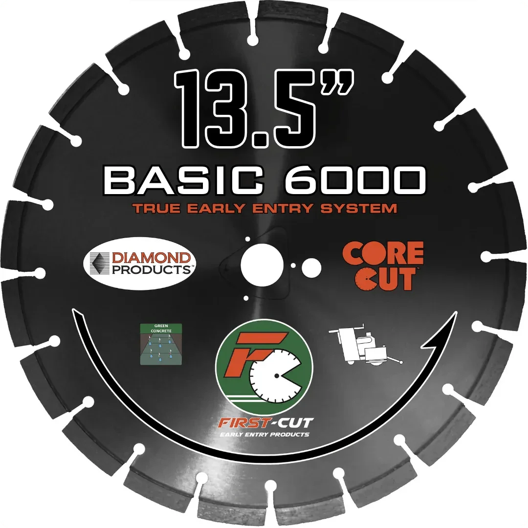 First-Cut, Early Entry Diamond Blade w/ Triangle Knockout - BASIC6000 - Image 13