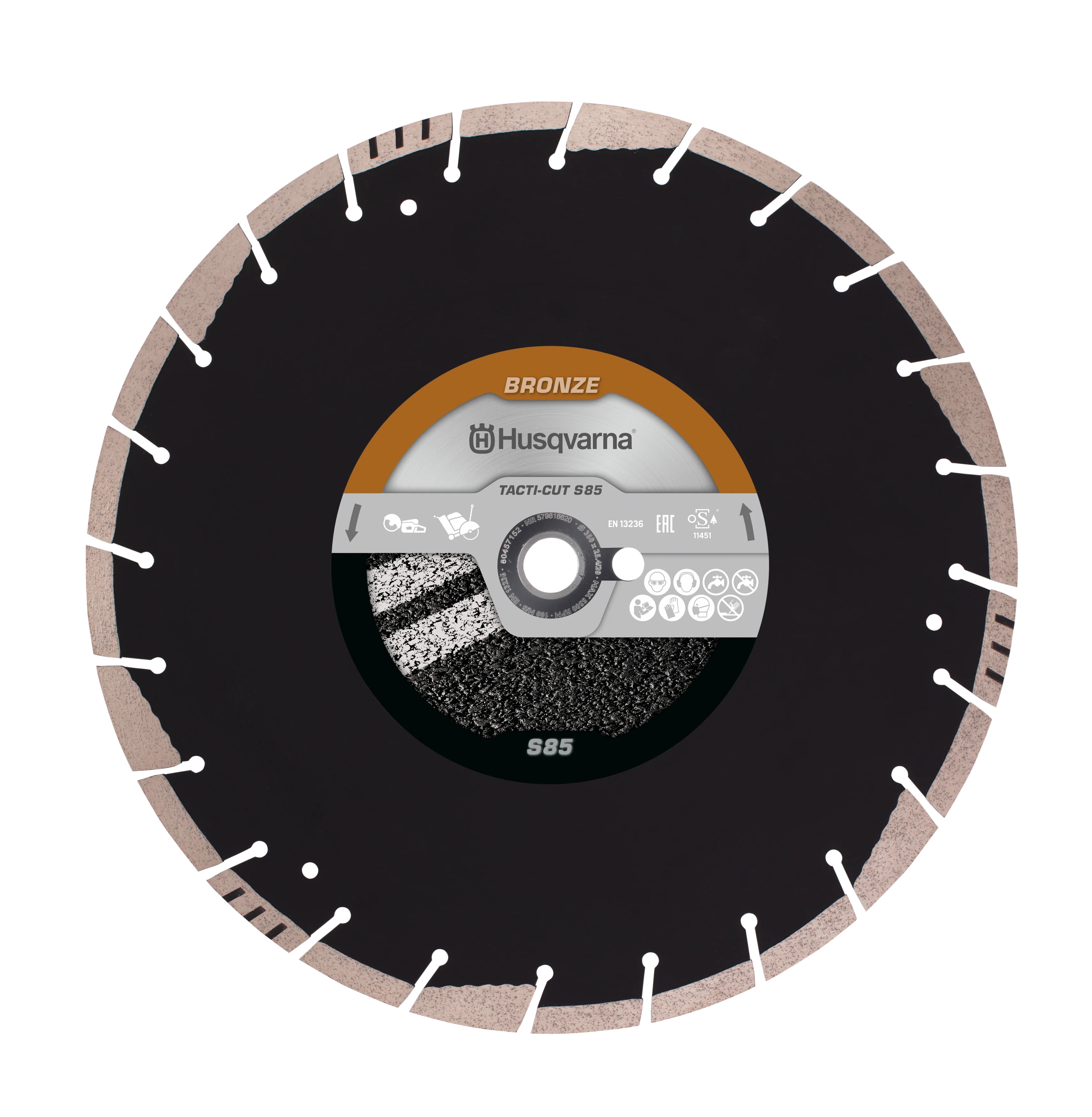 Diamond Blade For Cutting Asphalt - Husqvarna Tacti-Cut™️ S85