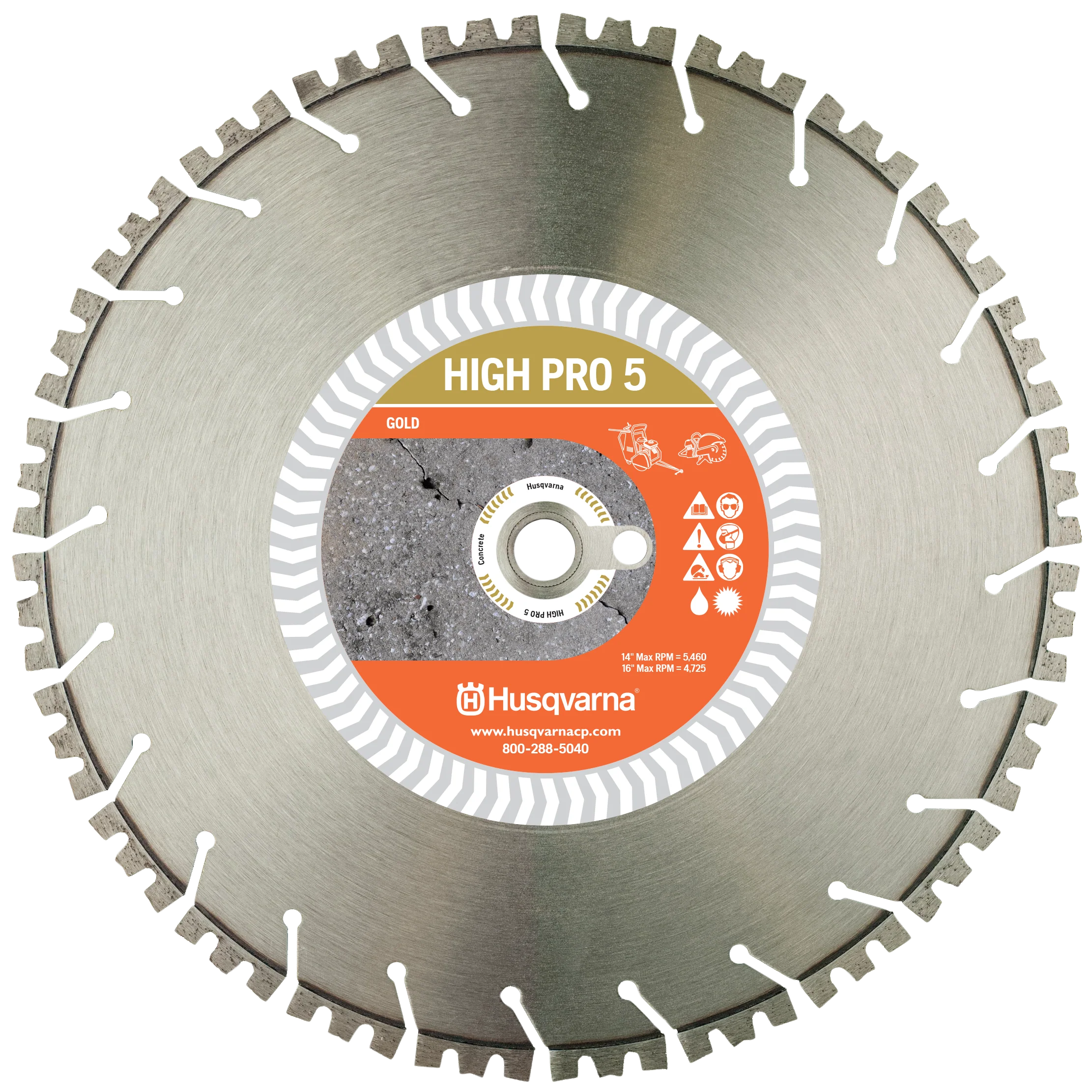 Diamond Blades For Concrete - Husqvarna High-Pro 5