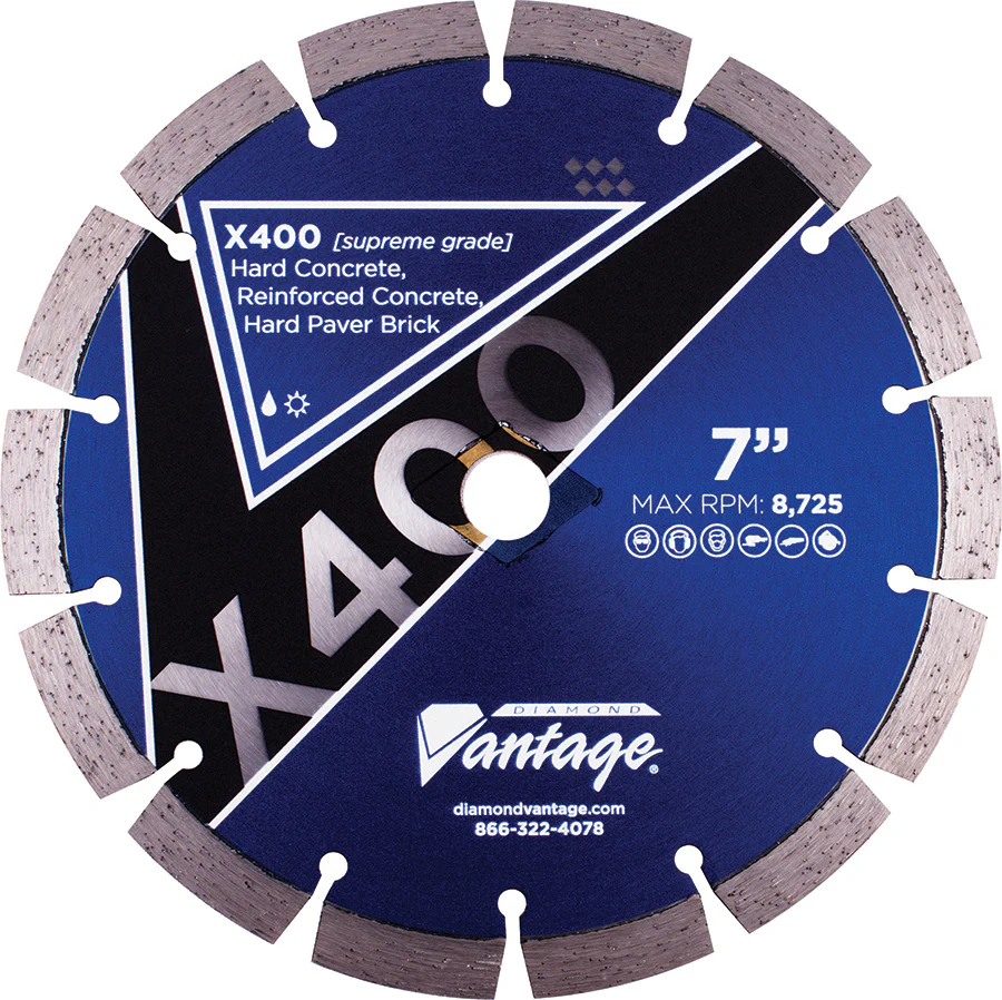 Diamond Cut Off Blade - X400 - Hard Materials