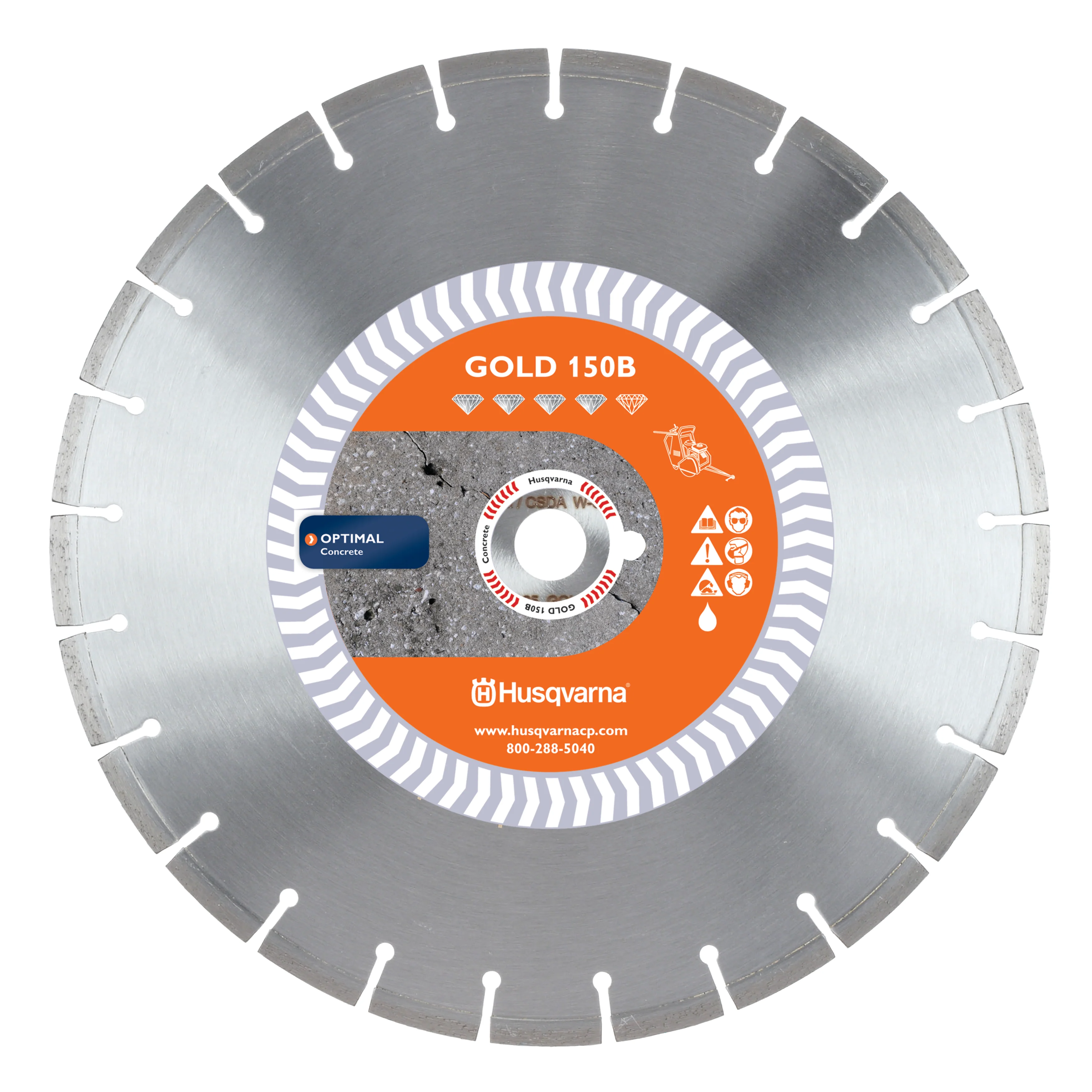 Diamond Cutting Blade - Husqvarna Banner Line Gold 150b