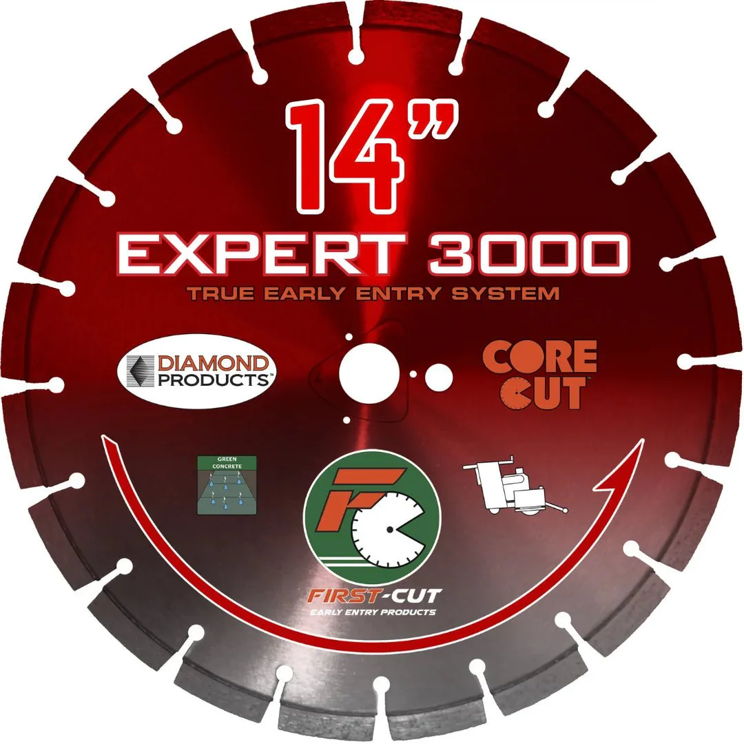 First-Cut, Early Entry Diamond Blade w/ Triangle Knockout - EXPERT3000 - Image 11