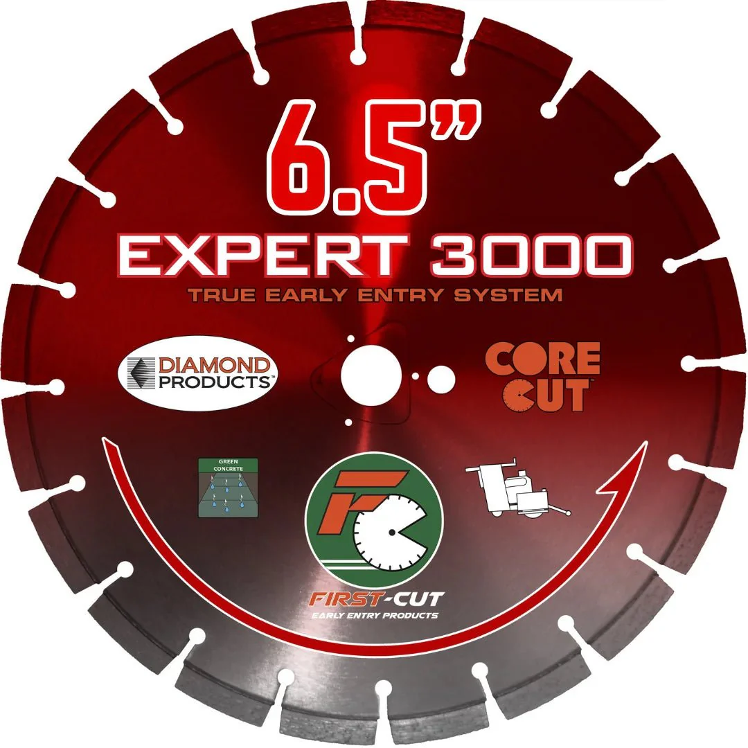 First-Cut, Early Entry Diamond Blade w/ Triangle Knockout - EXPERT3000 - Image 9