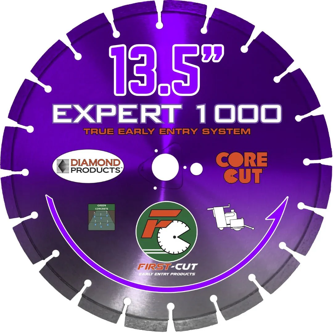 First-Cut, Early Entry Diamond Blade w/ Triangle Knockout - EXPERT1000 - Image 10