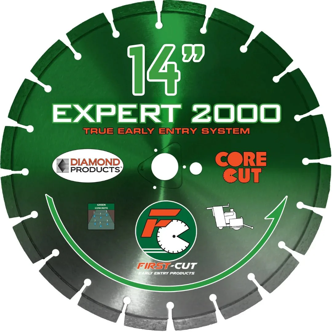 First-Cut, Early Entry Diamond Blade w/ Triangle Knockout - EXPERT2000 - Image 10