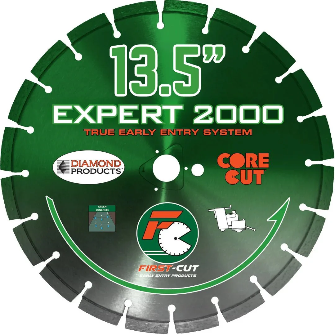 First-Cut, Early Entry Diamond Blade w/ Triangle Knockout - EXPERT2000 - Image 9