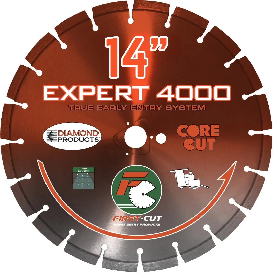 First-Cut, Early Entry Diamond Blade w/ Triangle Knockout - EXPERT4000 - Image 10