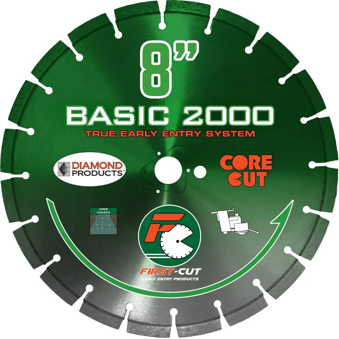 First-Cut, Early Entry Diamond Blade w/ Triangle Knockout - BASIC2000 - Image 10