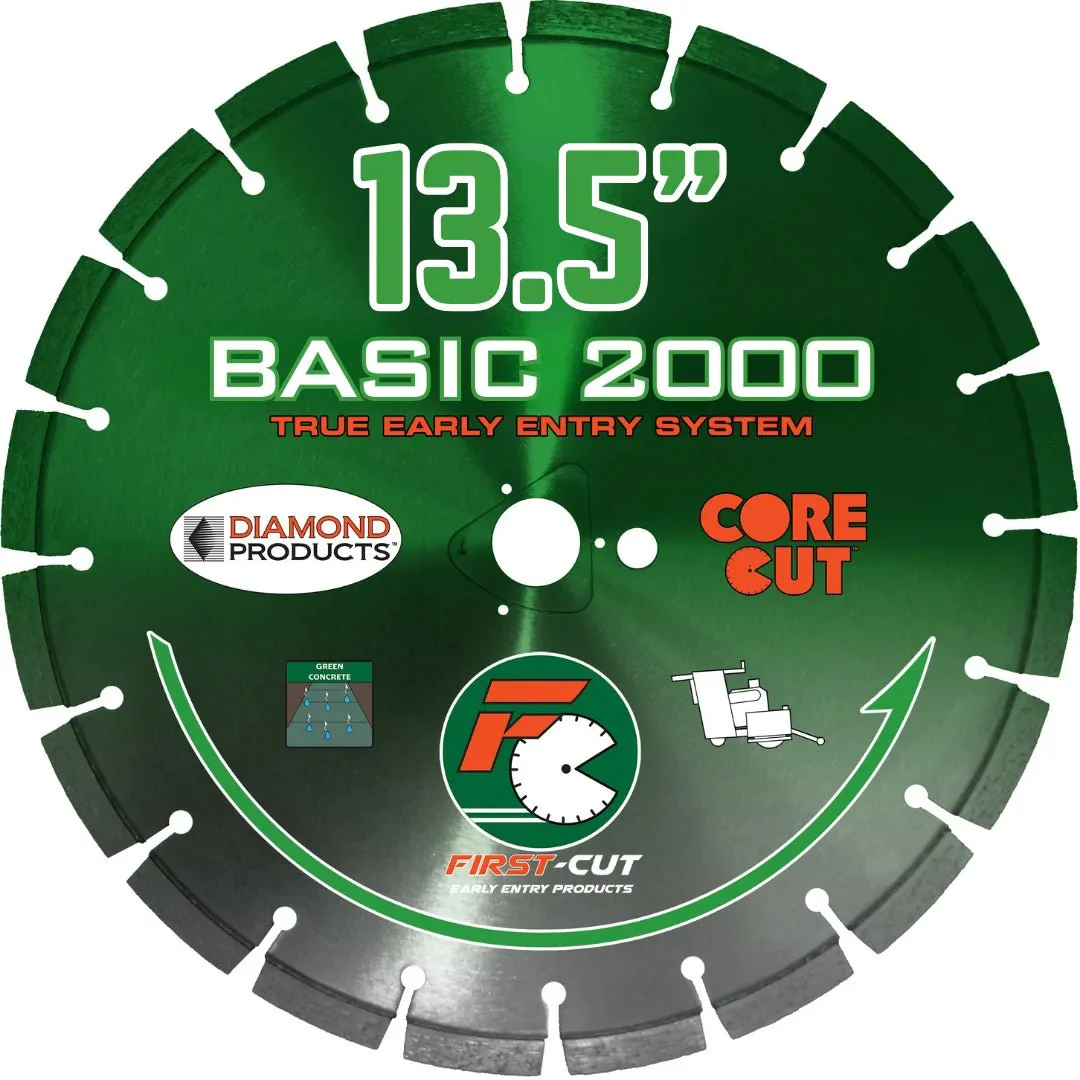 First-Cut, Early Entry Diamond Blade w/ Triangle Knockout - BASIC2000 - Image 13