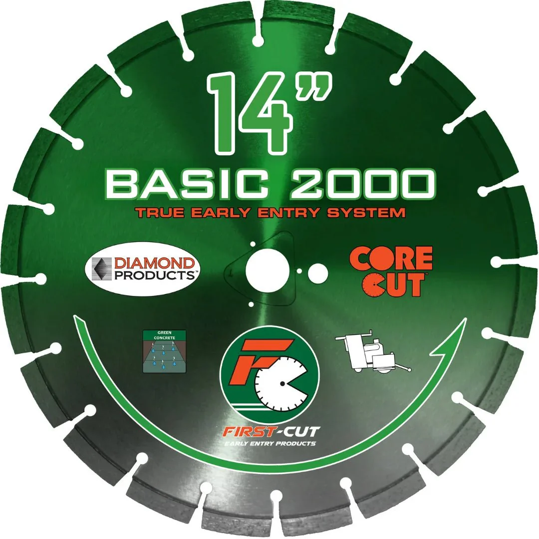 First-Cut, Early Entry Diamond Blade w/ Triangle Knockout - BASIC2000 - Image 14