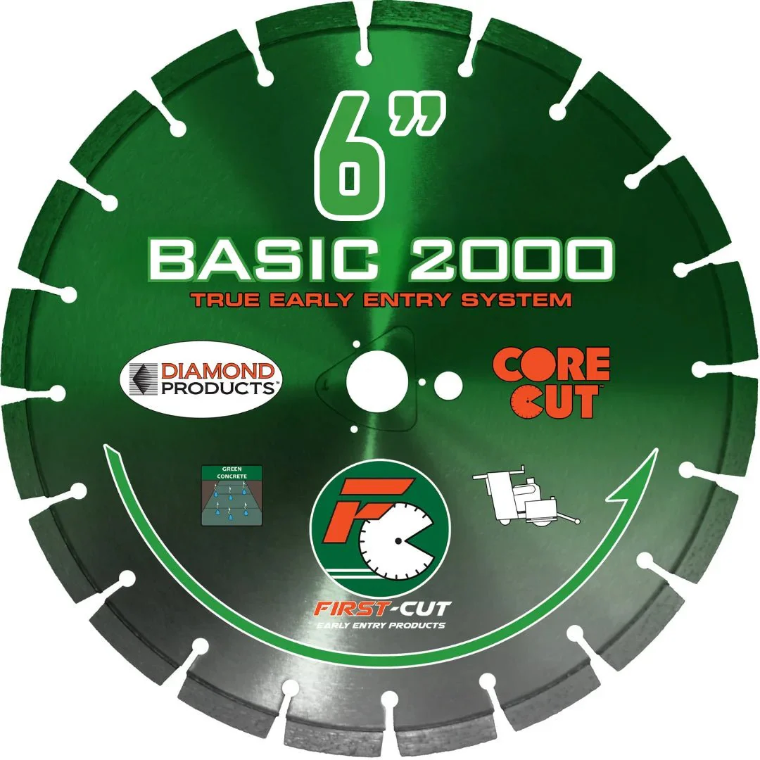 First-Cut, Early Entry Diamond Blade w/ Triangle Knockout - BASIC2000 - Image 9