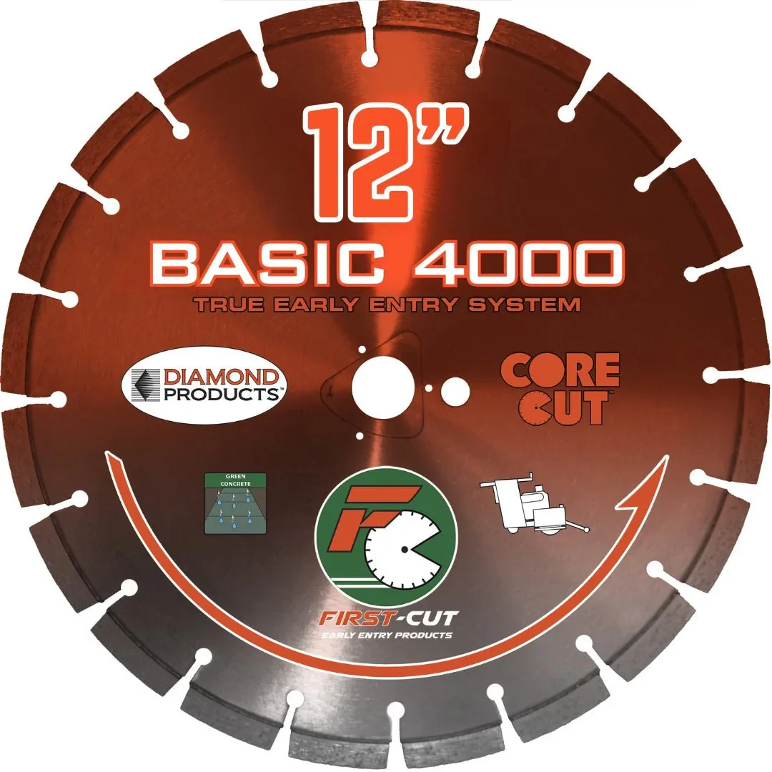 First-Cut, Early Entry Diamond Blade w/ Triangle Knockout - BASIC4000 - Image 12