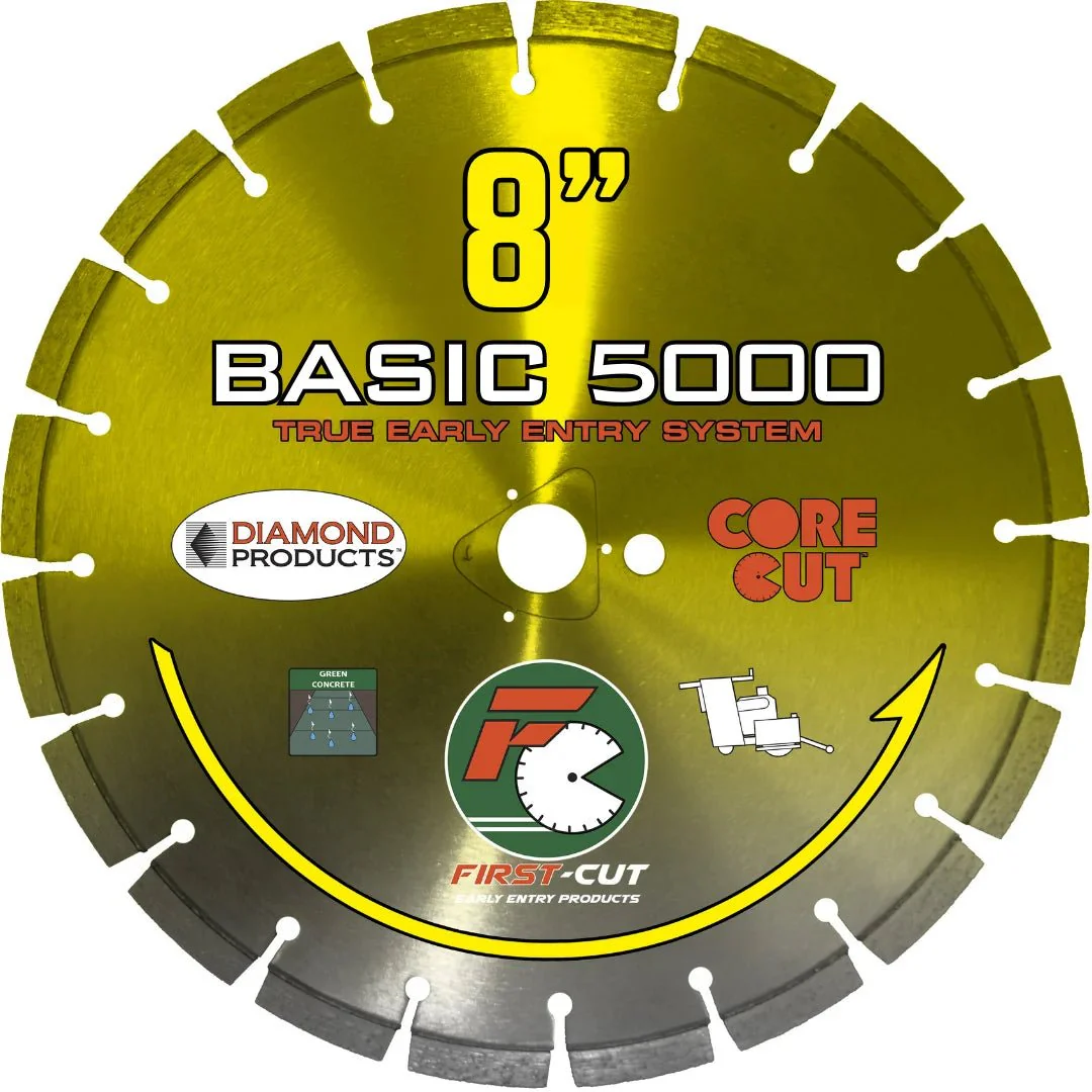 First-Cut, Early Entry Diamond Blade w/ Triangle Knockout - BASIC5000 - Image 10