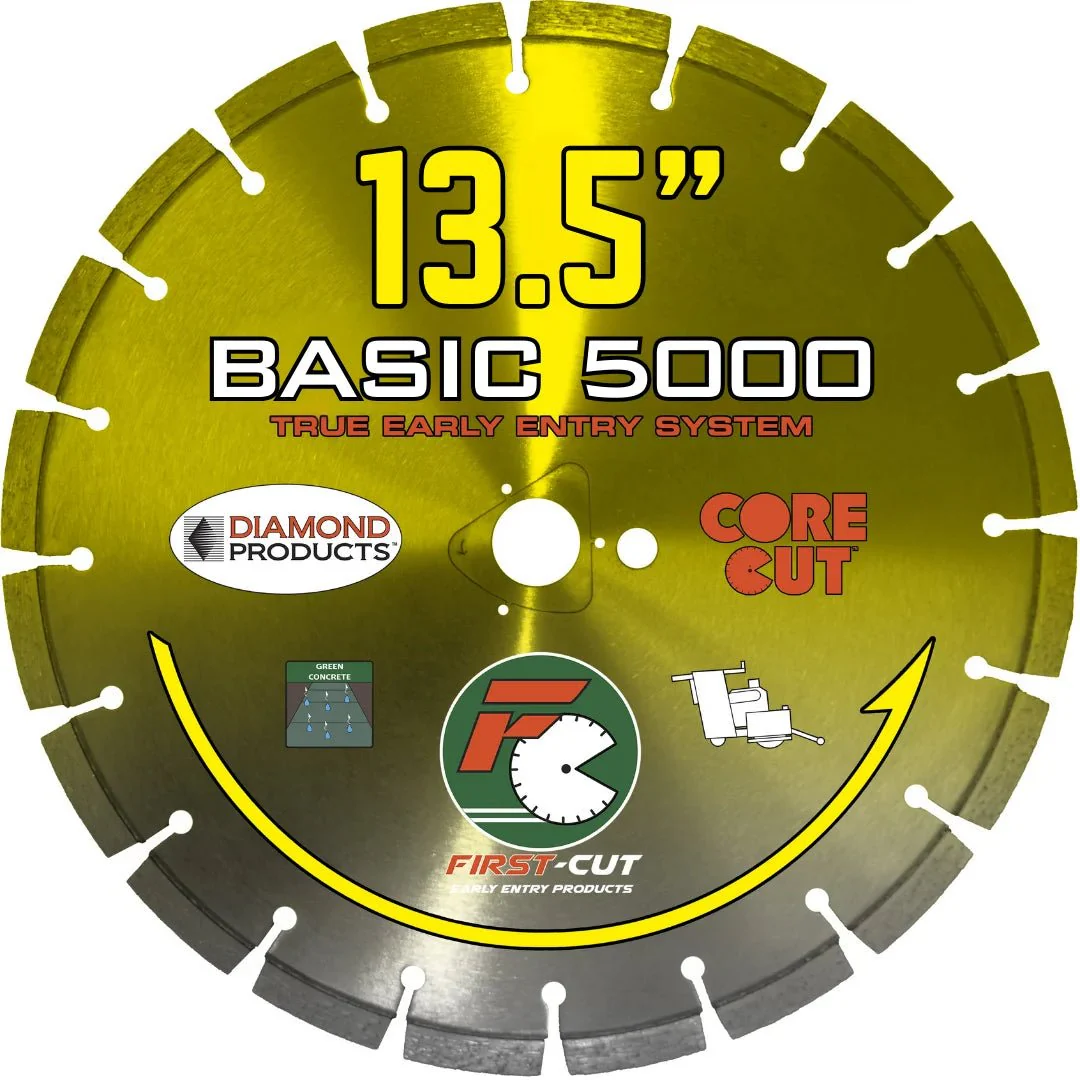 First-Cut, Early Entry Diamond Blade w/ Triangle Knockout - BASIC5000 - Image 13