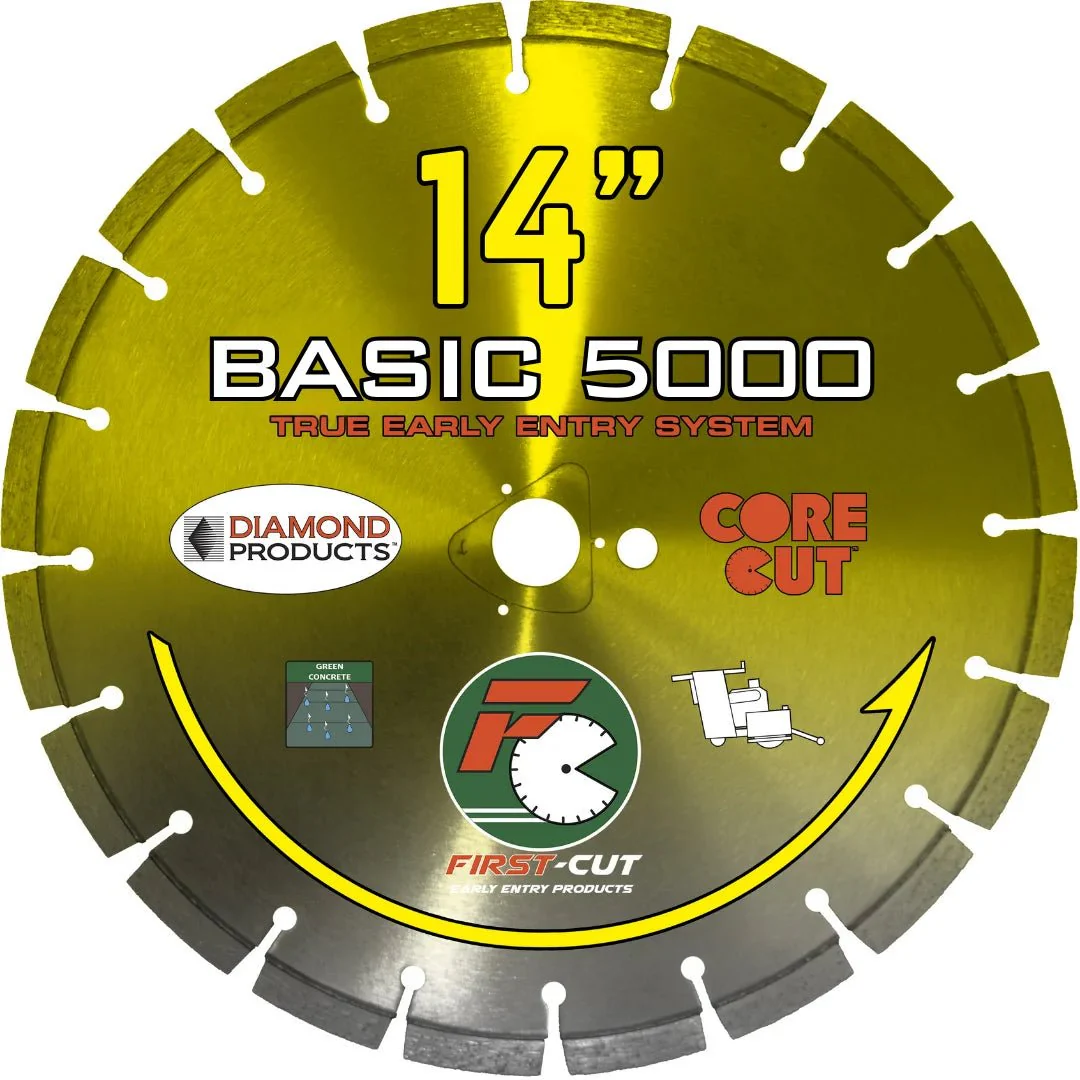 First-Cut, Early Entry Diamond Blade w/ Triangle Knockout - BASIC5000 - Image 14