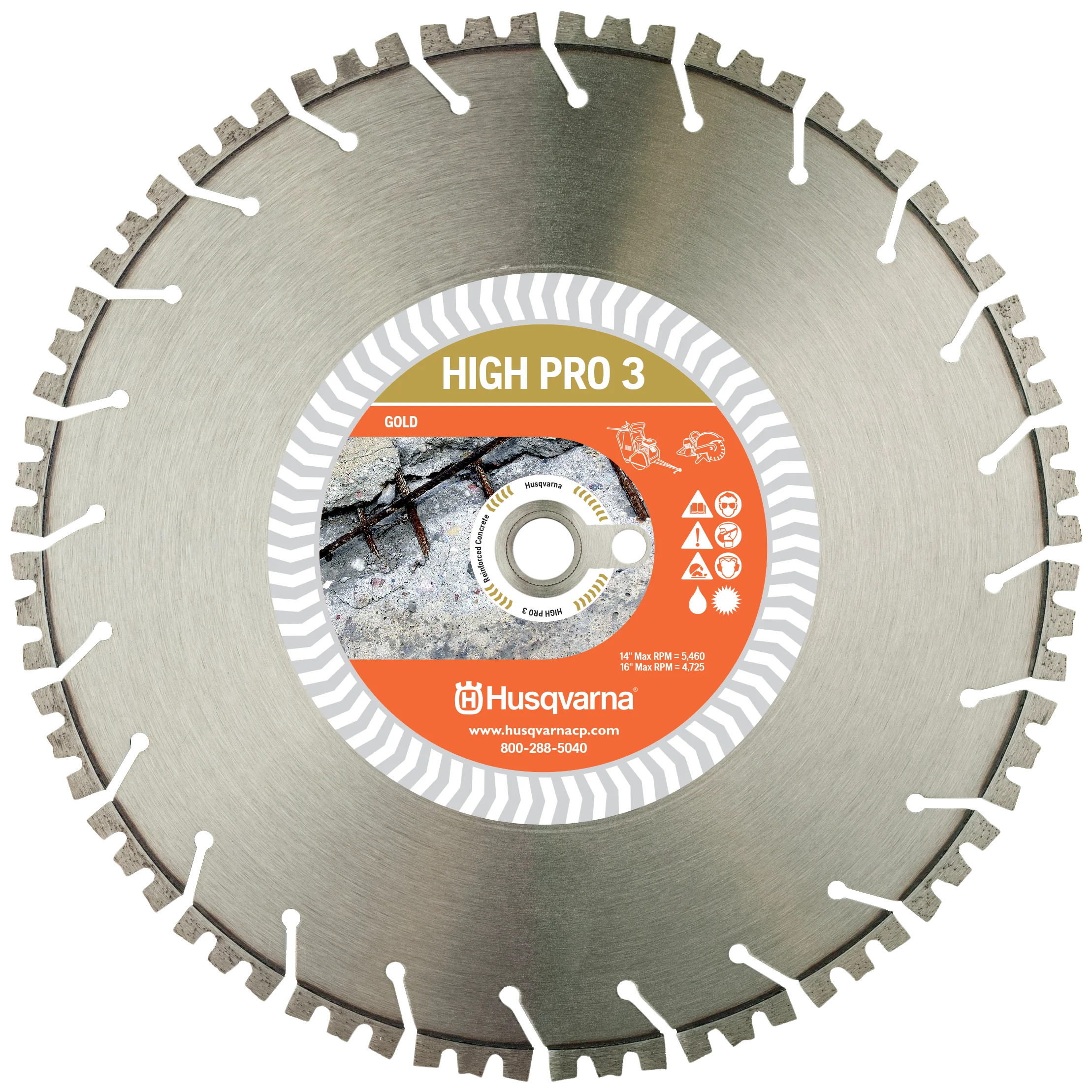 Diamond Saw Blades For Concrete - Husqvarna High-Pro 3